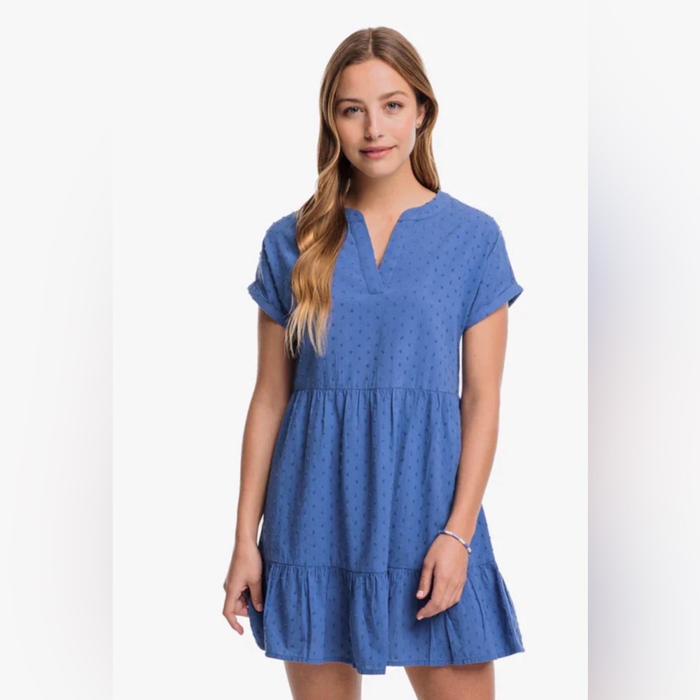 Southern Tide Colette Swiss Dot Dress - Size XS